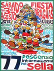 Cartel del 77 Descenso Internacional del Sella, Piraguas 2013