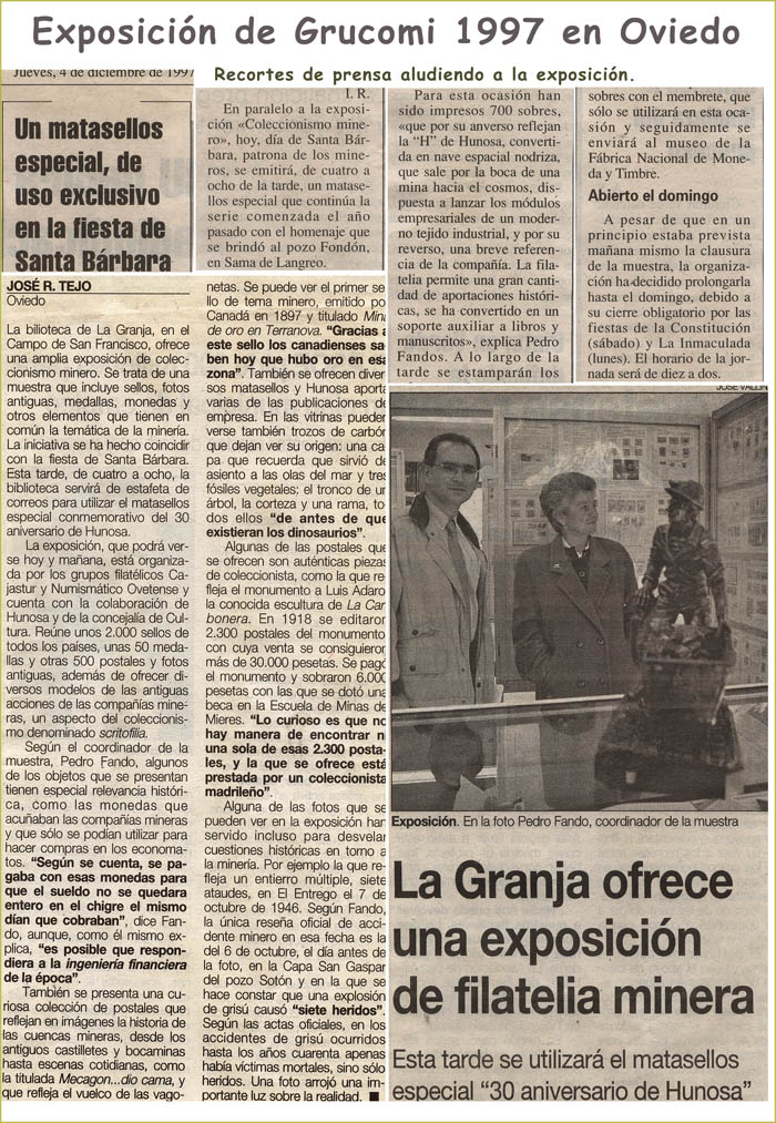 Exposicion Grucomi 1997 en Oviedo