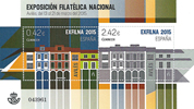 Hoja Bloque de la EXFILNA de Avil�s 2015