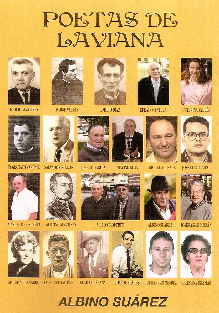 Portada del libro de Albino Su�rez, Poetas de Laviana