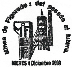 Matasellos de las Minas de Figaredo, Mieres, Grucomi 1998