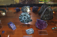 Facultad de Geol�gicas. Museo de Minerales.