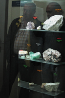 Facultad de Geol�gicas. Museo de Minerales. Minerales fluorescentes