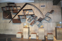 Facultad de Geol�gicas. Aulario. Escultura de Camin