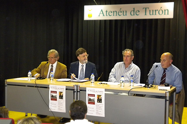 Presentaci�n del libro El enigma de Tur�n de Manuel Jes�s L�pez Gonz�lez, Lito