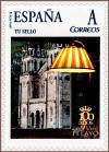 Imagen del sello personalizado del 100 aniversario del Gran Hotel Pelayo de Covadonga
