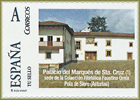 Sello personalizado del Palacio del Marqu�s de Santa Cruz, sede de la Colecci�n filat�lica de Ornia