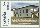 Sello personalizado del Palacio del Marqu�s de Santa Cruz, sede de la Colecci�n filat�lica de Ornia