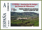 Sello personalizado de Cubera, pueblo ejemplar de Asturias 1991