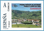 Sello personalizado de Sariego, pueblo ejemplar de Asturias 2006