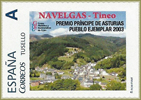 Sello personalizado Pueblo ejemplar Navelgas