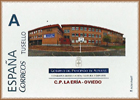 Sello personalizado del colegio de La Er�a de Oviedo