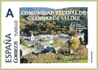 Sello personalizado del Pueblo Ejemplar de Asturias 1993 Grandas de Salime
