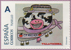 Sello personalizado del colegio p�blico Maliayo de Villaviciosa con motivo de la Exposici�n did�ctica que se celebr� la semana del 16 al 19 de mayo