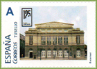 Sello personalizado del 125 Aniversario del Teatro Campoamor de Oviedo
