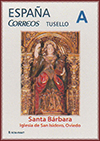 Sello personalizado de Santa B�rbara de San Isidoro