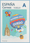 Sello de Juvenia. Trascorrales, Oviedo