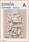 Sello personalizado dedicado al centenario de la primera Feria de Muestras de Gij�n. Grupo Filat�lico El Texu,