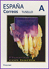Sello personalizado dedicado a la barita en el  Certamen de minerales, gemas y f�siles 2025. GRUCOMI