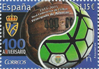 Sello del Centenario de la Real Federaci�n de F�tbol del Principado de Asturias