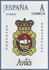 Sello personalizado del escudo del Concejo de Avil�s