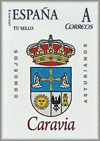 Sello personalizado del escudo del Concejo de Caravia