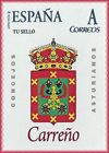 Sello personalizado del escudo del Concejo de Carre�o