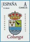 Sello personalizado del escudo del Concejo de Colunga