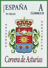 Sello personalizado del escudo del Concejo de Corvera de Asturias