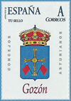 Sello personalizado del escudo del Concejo de Goz�n
