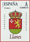 Sello personalizado del escudo del Concejo de Llanes