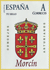 Sello personalizado del escudo del Concejo de Morc�n