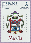 Sello personalizado del escudo del Concejo de Nore�a