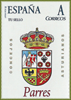 Sello personalizado del escudo del Concejo de Parres
