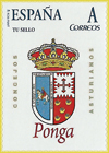 Sello personalizado del escudo del Concejo de Ponga