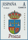 Sello personalizado del escudo del Concejo de Proaza
