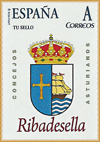 Sello personalizado del escudo del Concejo de Ribadesella