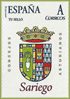 Sello personalizado del escudo del Concejo de Sariego