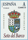 Sello personalizado del escudo del Concejo de Soto del Barco