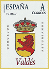 Sello personalizado del escudo del Concejo de Vald�s