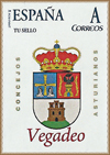 Sello personalizado del escudo del Concejo de Vegadeo