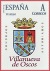 Sello personalizado del escudo del Concejo de Villanueva de Oscos