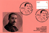 Tarjeta del Matasellos de la EXFIAVILES 2018 dedicado a Jos� Franc�s