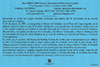 Texto de la tarjeta del matasellos del 40 aniversario de la Escuela Municipal de Cer�mica. Avil�s