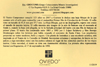 Texto de la tarjeta del Matasellos Primer D�a de Circulaci�n de la Hoja Bloque dedicada al Teatro Campoamor