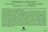 Texto de la tarjeta del Matasellos del Certamen de minerales, gemas y f�siles. GRUCOMI. Oviedo