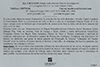 Texto de la tarjeta del Matasellos de presentaci�n del sello de Oviedo, capital espa�ola de la Gastronom�a.