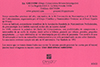 Texto de la tarjeta del matasellos de la Convenci�n del Grupo Filat�lico y Numism�tico de Oviedo en el Hotel Espa�a