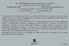Texto de la tarjeta del matasellos dedicado al Palacio Balsera, Conservatorio de M�sica. Grupo Filat�lico Avilesino.