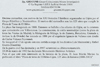 Texto de la tarjeta del Matasellos del 125 Aniversario de la Plaza de Toros de Gij�n. XXI Jornadas filat�licas del Grupo filat�lico y numism�tico.